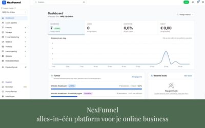 NexFunnel: alles-in-één platform voor je online business